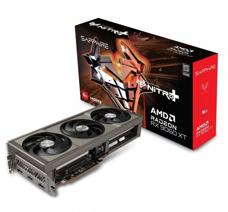 SAPPHIRE Carte graphique NITRO+ AMD RADEON™ RX 9060 XT GAMING OC DUAL HDMI / DP - vue 5