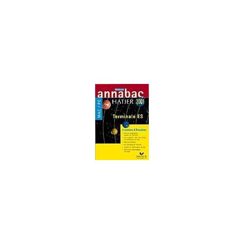 Annabac 2001 - Terminale Es