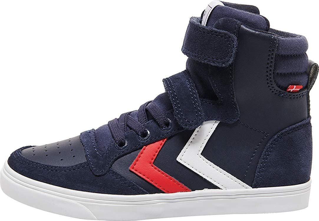 Baskets Hummel Slimmer Stadil Leather High Jr pour Enfant - vue 3
