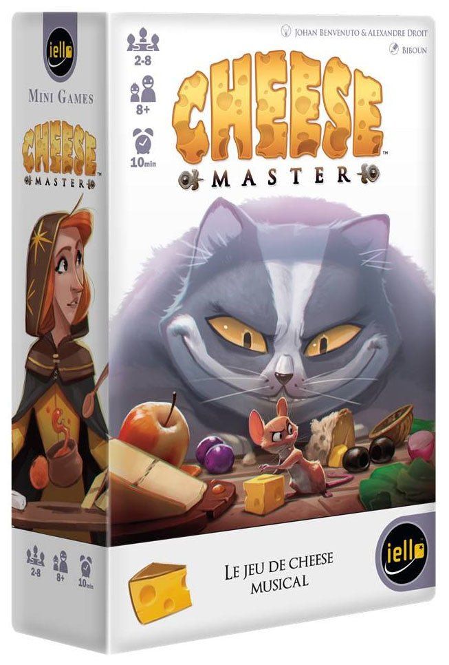 Jeu d'ambiance Iello Mini Games Cheese Master - vue 2