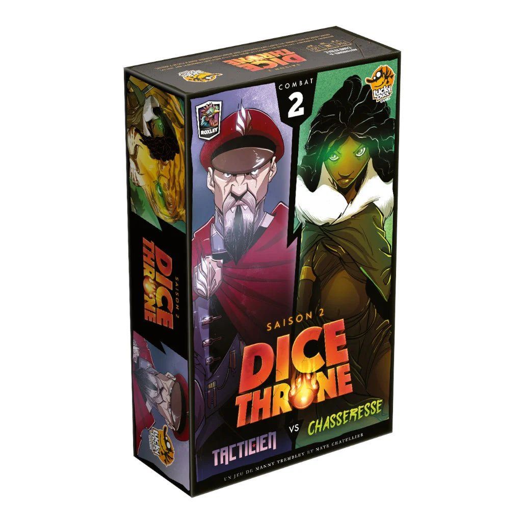 Dice Throne S2 - Tacticien Vs Chasseresse