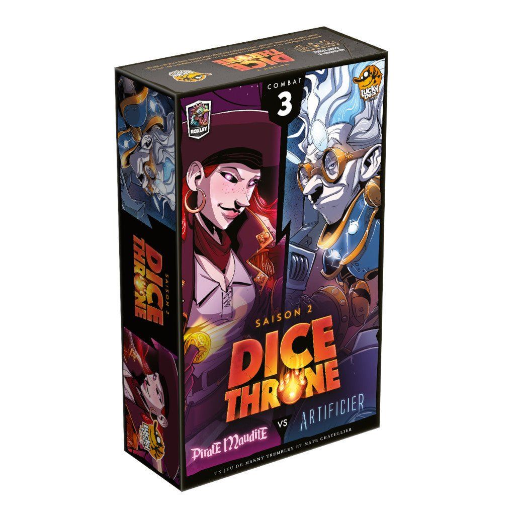 LUCKY DUCK GAMES Dice Throne Saison 2 – Pirate Maudite vs Artificier Jeu de Société A partir de 2 6 Joueurs 20 40 Minutes - vue 10