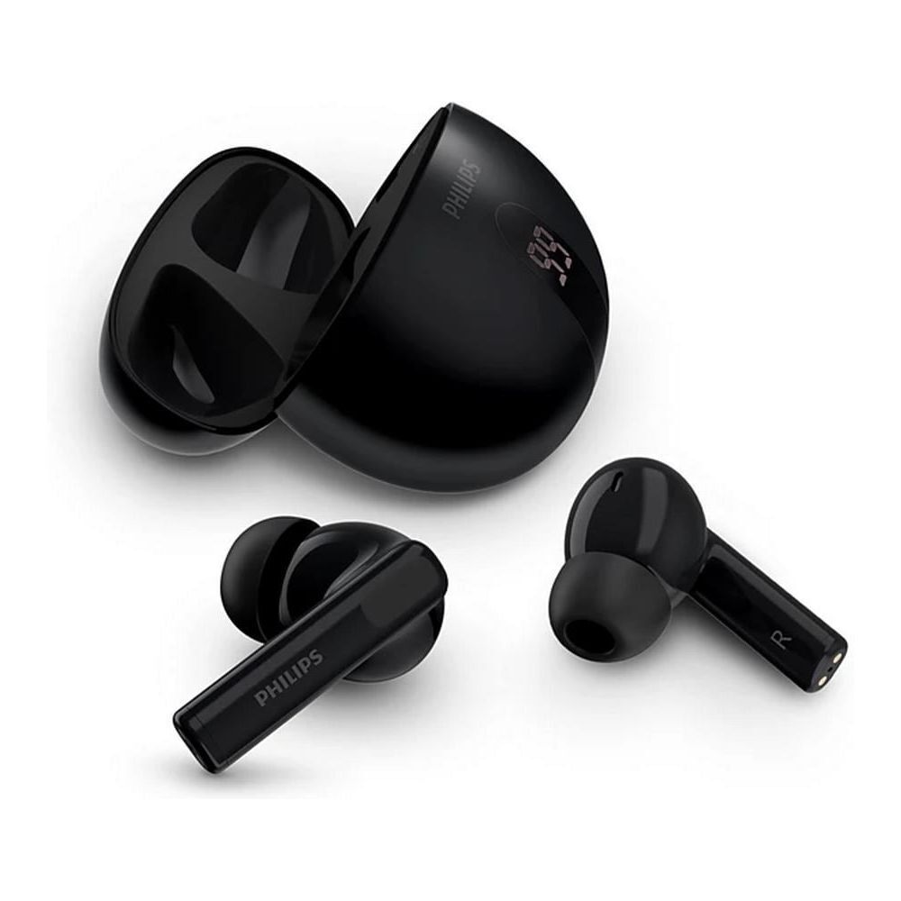Philips TAT2520BK Écouteurs Intra Auriculaires réducteurs de Bruit Bluetooth True Wireless Petits Embouts Son Naturel Fonction Dynamic Bass boîtier de Chargement de Poche appels clairs Noirs - vue 7