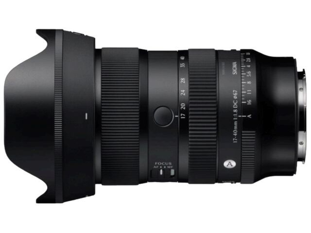 Objectif zoom Sigma 17 40 mm F1 8 DC Art pour Monture Sony E