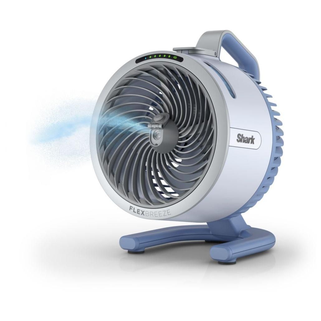 Ventilateur brumisateur Shark FlexBreeze HydroGo Glacier FA050EUBL