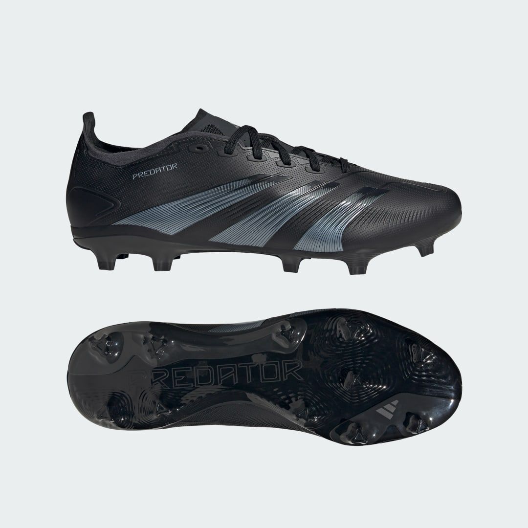 Chaussure De Football Predator League Terrain Souple Adidas - Core Black / Carbon / Core Black - 44