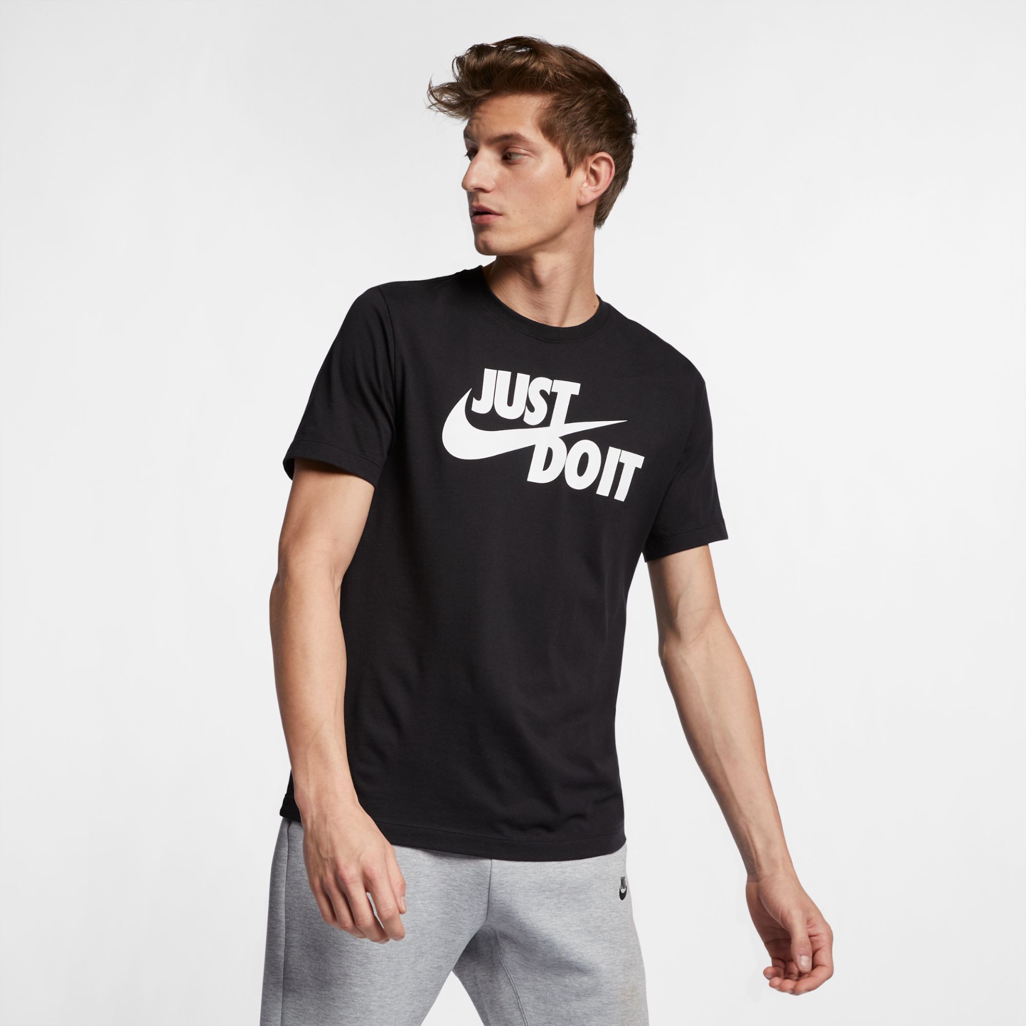 tee-shirt nike sportswear jdi pour homme - noir - XL
