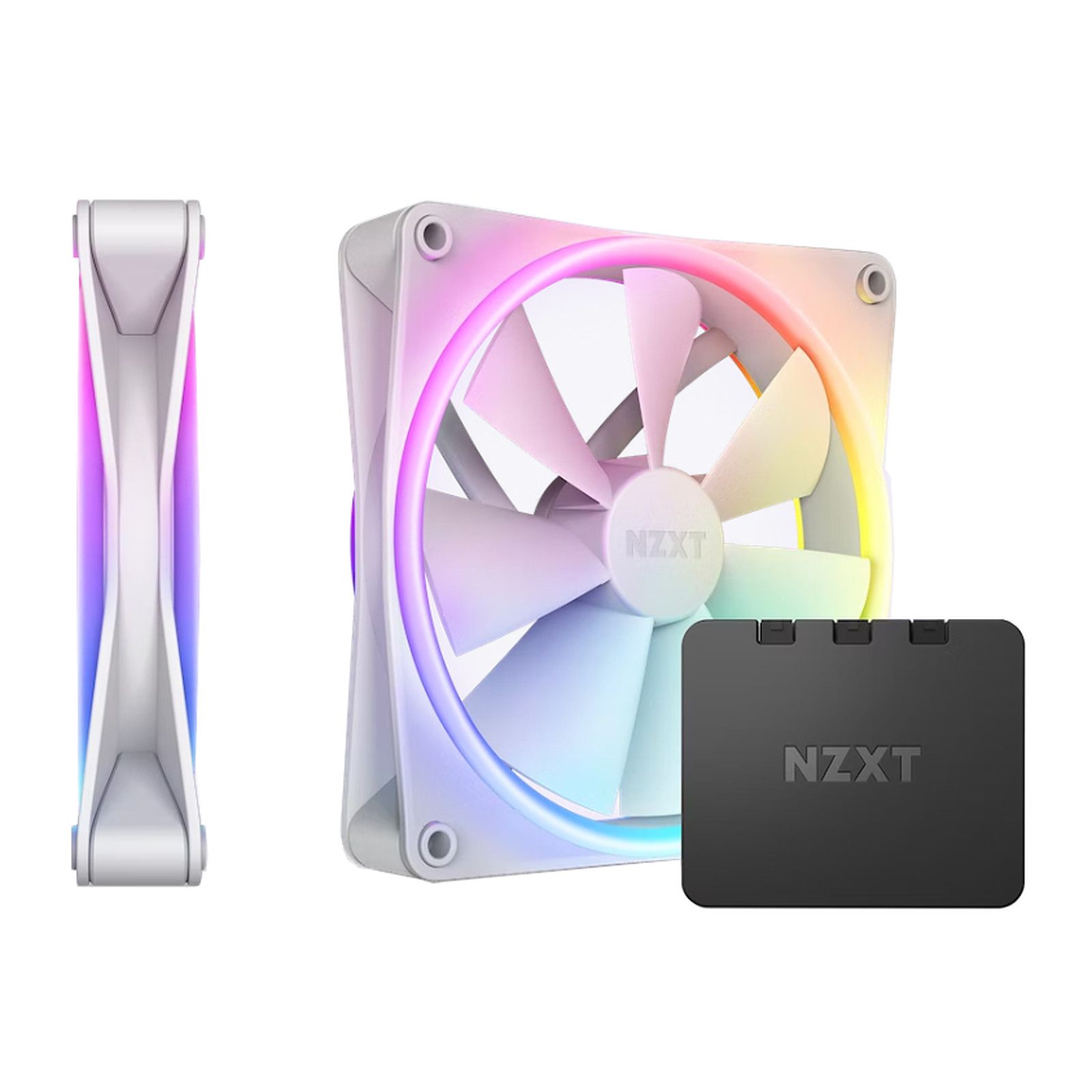 NZXT F140 RGB DUO Twin Pack Boitier PC Ventilateur 14 cm 2 pièce Neuf - vue 6