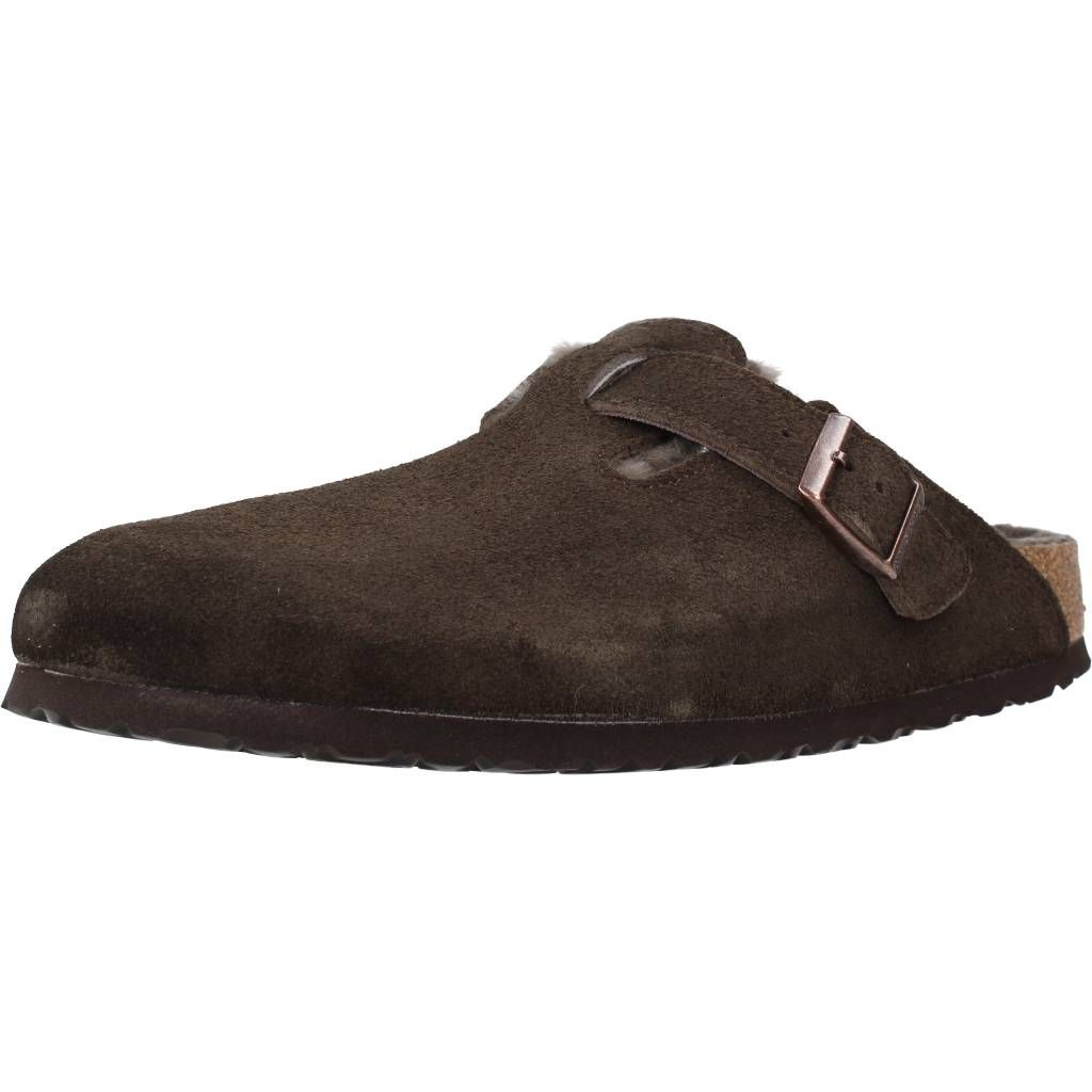 Mules étroites Boston VL Shearling suède - vue 5