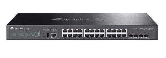 TP Link SG5428X Switch di Rete L3 Gestito 24 Porte Gigabit 4 SFP+ 10G