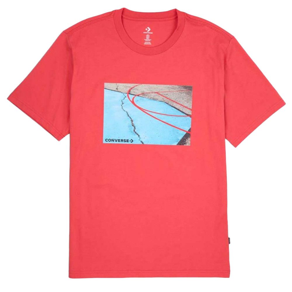 T-Shirt Rouge Homme Converse 3260