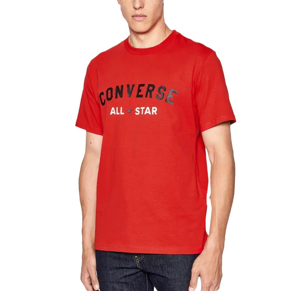 T-Shirt Rouge Homme Converse 3260