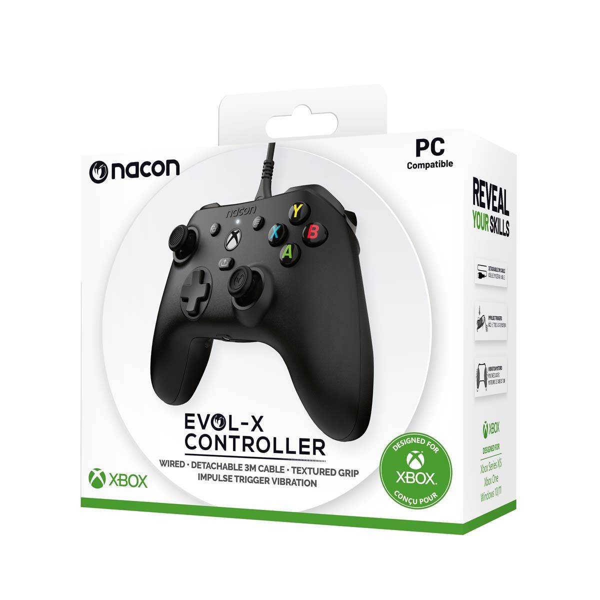 Gamepad NACON Nacon Filaire Compatible Xbox Series X/ Câble détachable 3m - vue 5