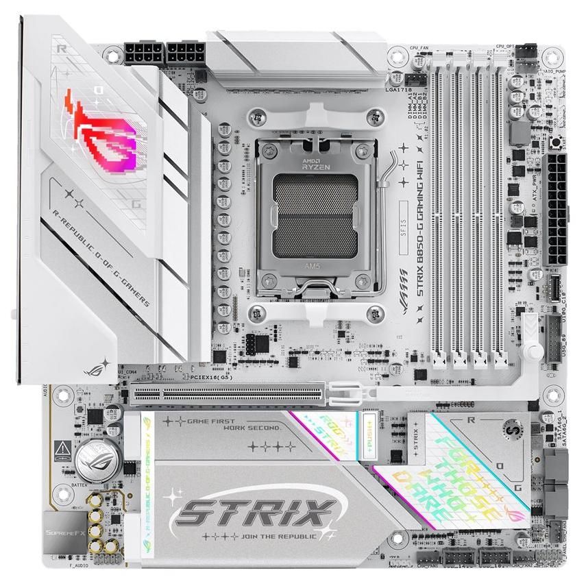 ASUS ROG Strix B850 G Gaming W - vue 5
