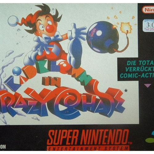 Kid Klown In Crazy Chase Super Nintendo