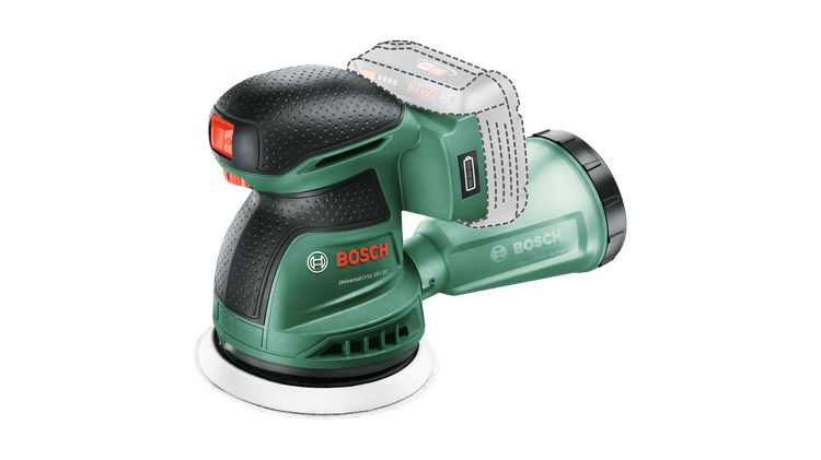 Bosch ponceuse excentrique sans fil UniversalOrbit 18V 20 ponçage de moyennes et grandes surfaces en bois ou surfaces vernies ou peintes diamètre : 125 mm système 18V sans batterie - vue 8