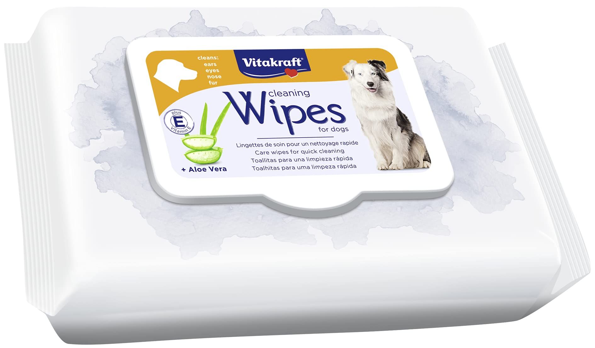 Meilleurs prix pour Vitakraft - Lingettes Pour Chien L Alo S Vera Yeux Oreilles Et Truffe - Paquet Fraîcheur De 40 Lingettes