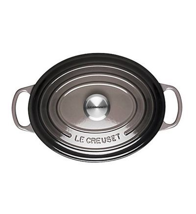 Cocotte ovale fonte émaillée flint 26 cm / 4 7 - vue 2