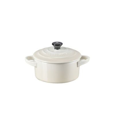 Mini cocotte céramique meringue Ø10 cm - vue 2
