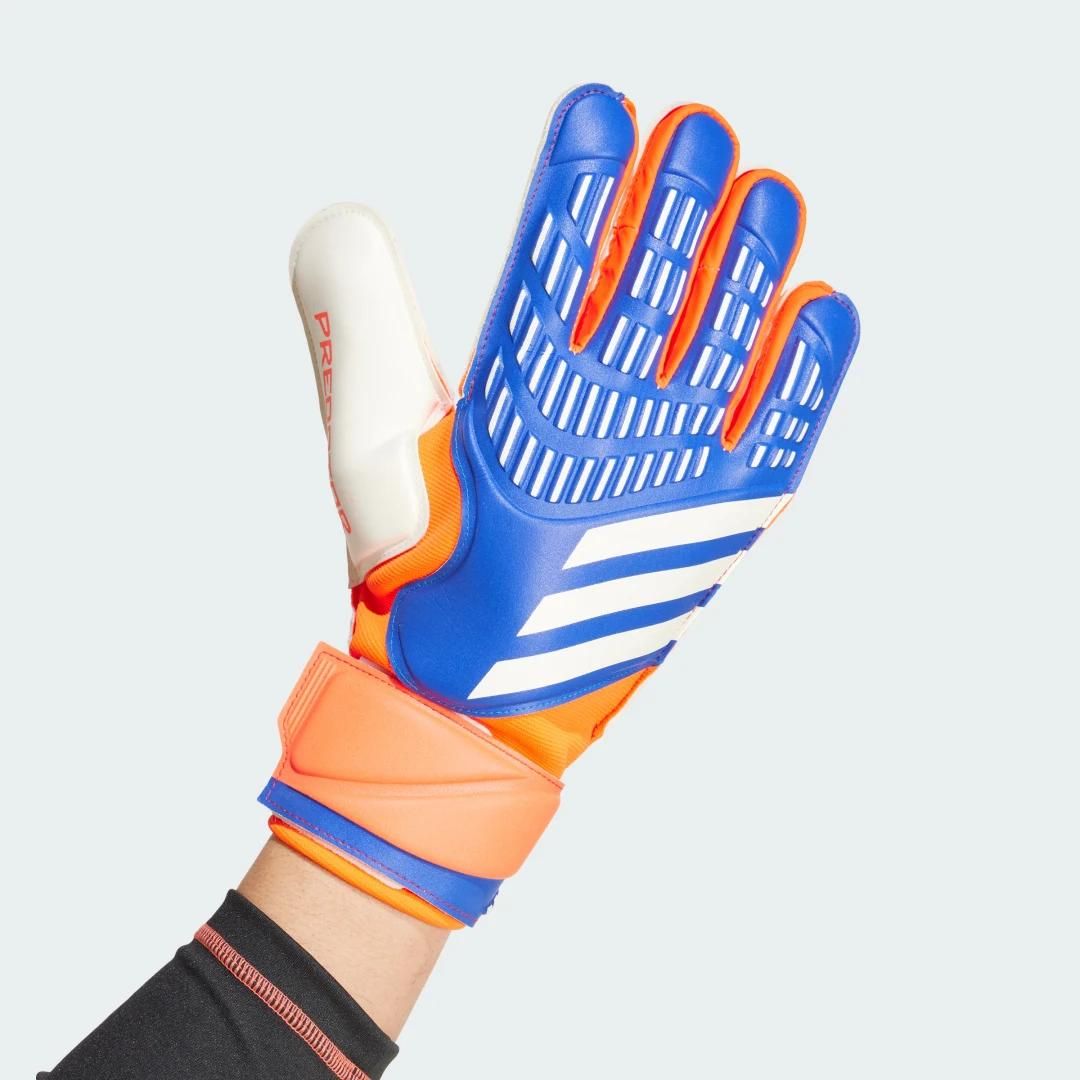 Gants De Gardien Predator Match Adidas - Lucid Blue / Solar Red / White - 9 1/2