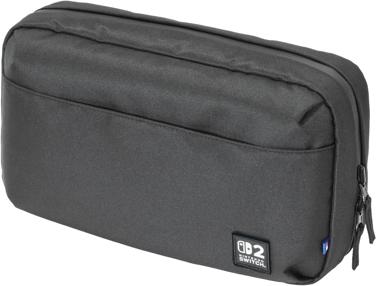Pochette De Voyage Réversible Noire Hori Pour Nintendo Switch 2