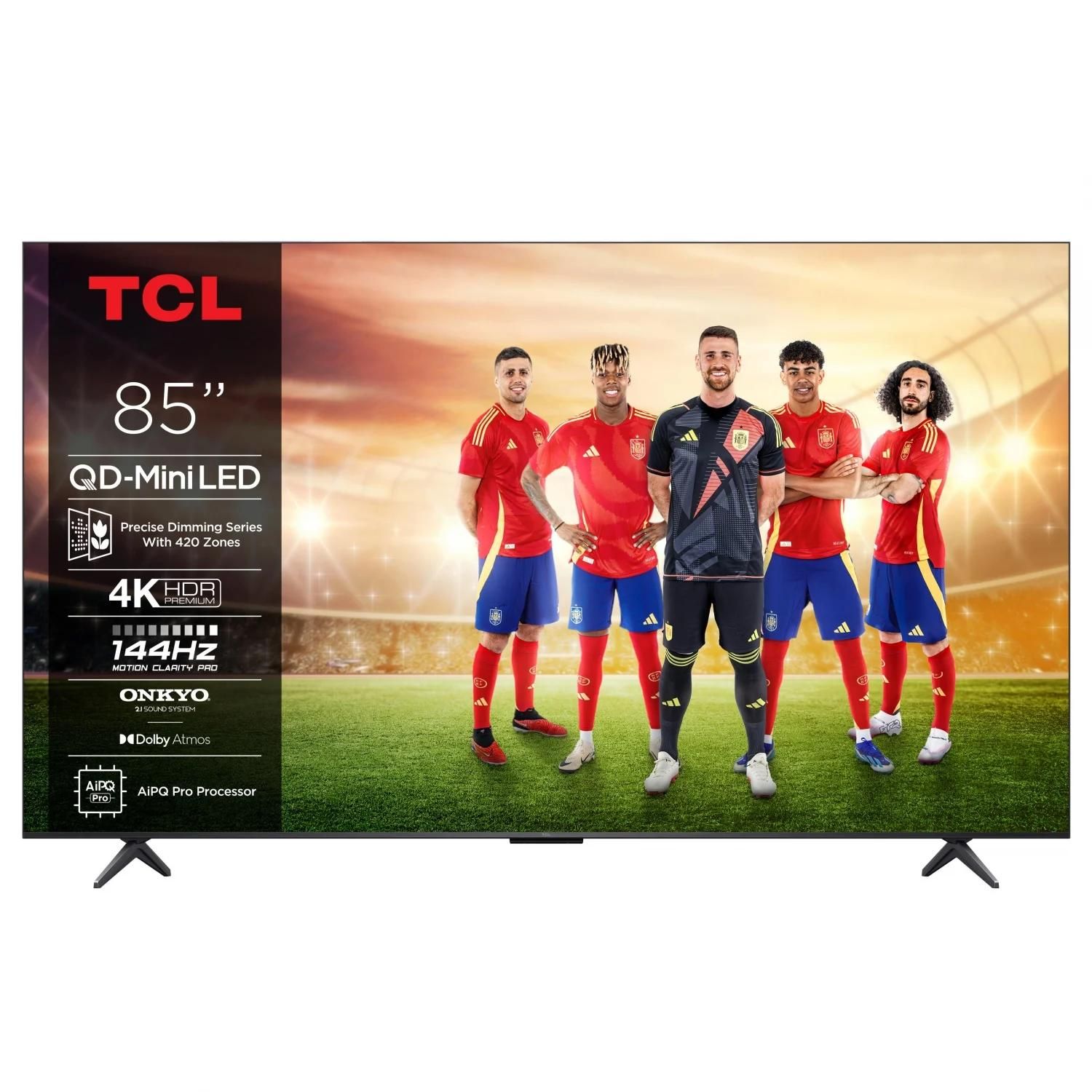 TV TCL 85C61KX2 85 215 9 cm MiniLED 4K UHD 144 Hz processeur AiPQ Pro Smart TV Quantum Dot - vue 4