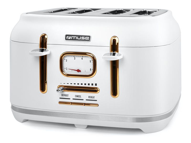 MUSE MS Grille pain 4 tranche 4 Emplacements