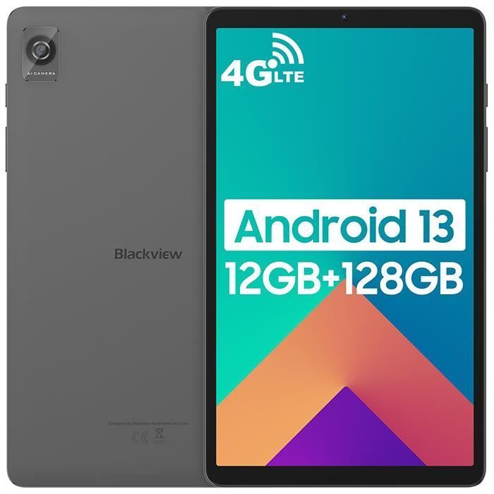 Blackview Tab 60 Tablette Tactile 8.68 Android 13 12Go+ SD 6050mAh 8MP+5MP PC Mode 5G WiFi 4G Dual SIM Tablette PC