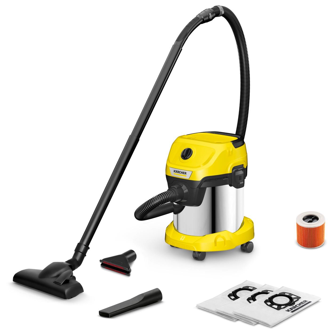 Aspirateur sans sac Kärcher WD 3 Sec&humide 15