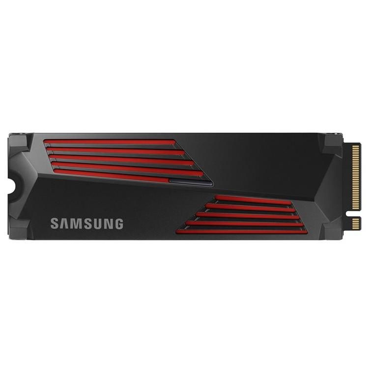 Samsung 990 PRO MZ-V9P1T0GW - SSD interne 1 To pour console Sony PlayStation 5 - M.2 2280 - PCIe 4.0 x4 (NVMe) - AES 256 bits - TCG Opal Encryption 2.0 - dissipateur de chaleur intégré