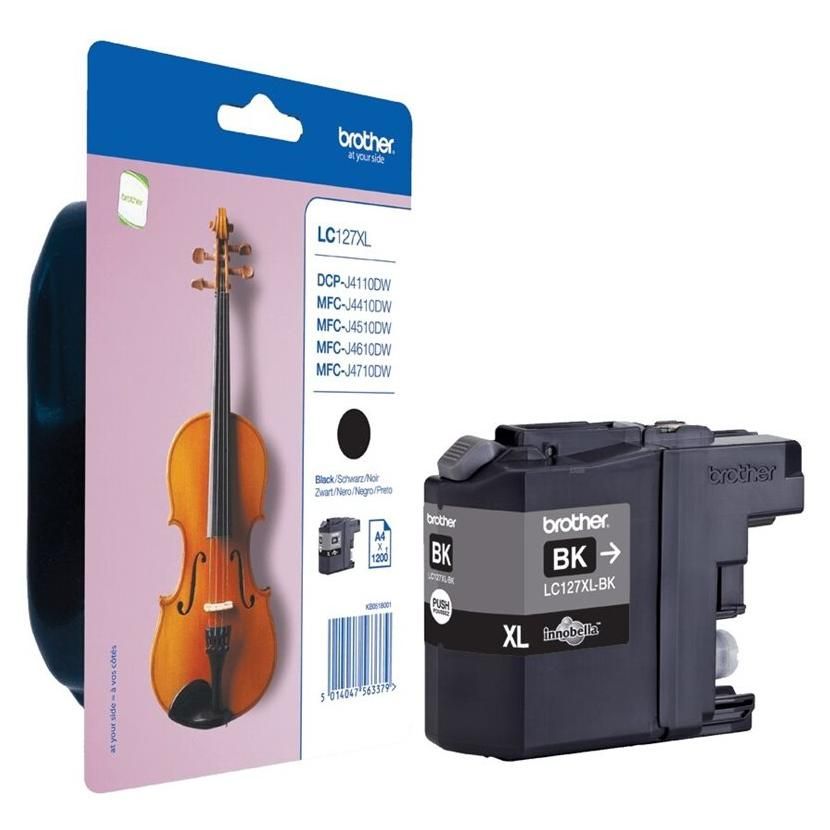 Brother LC127XL BK - vue 3