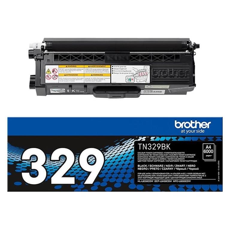 Brother TN329BK Toner - vue 5