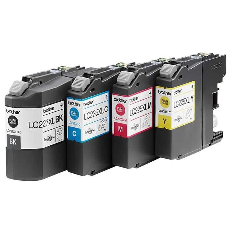 Brother LC227XLVALBP Cyan Jaune - vue 3