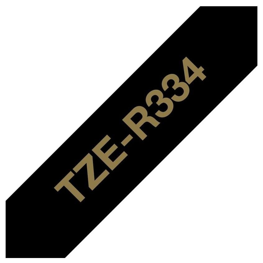 BROTHER Ruban TZERL34 12mm Or - vue 6