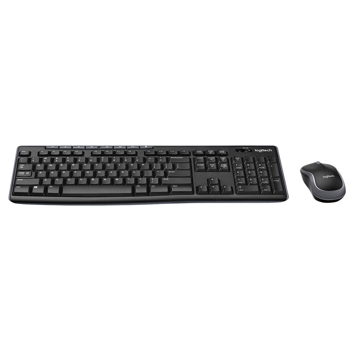 Logitech MK270 Wireless Combo - Ensemble clavier et souris - sans fil - 2.4 GHz - Français