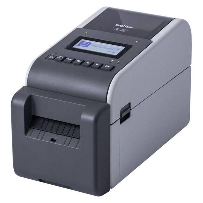 Brother TD 2350D300 Imprimante d'étiquettesde reçus et thermique direct Rouleau 6 3 cm 300 ppp jusqu'à 152.4 mmsec Wi Fi n Bluetooth 5.2 LAN USB 2.0 hôte USB