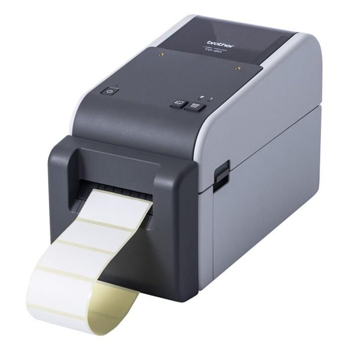 Brother TD 2320D300 Imprimante d'étiquettesde reçus et thermique direct Rouleau 6 3 cm 300 ppp jusqu'à 152.4 mmsec USB 2.0 hôte USB LAN