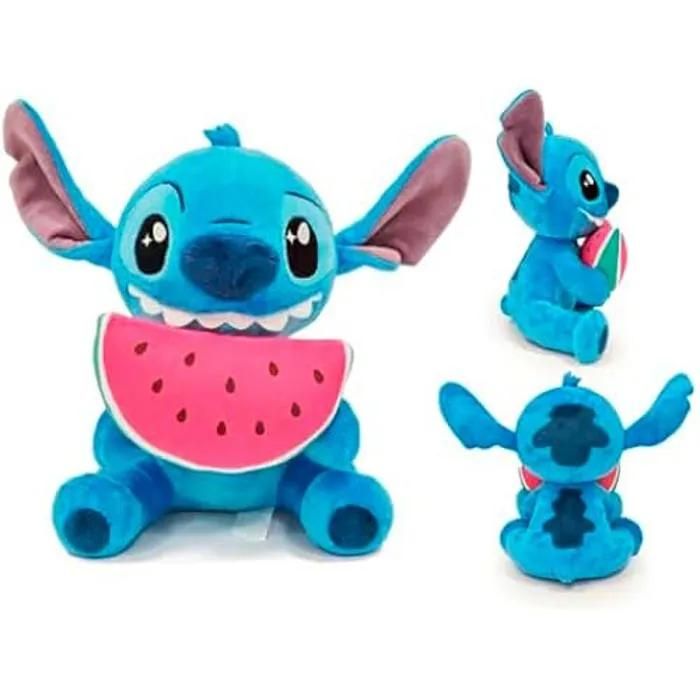 Peluche DISNEY Stitch 25 cm Avec pastèque 100% Originale Pour tous les âges