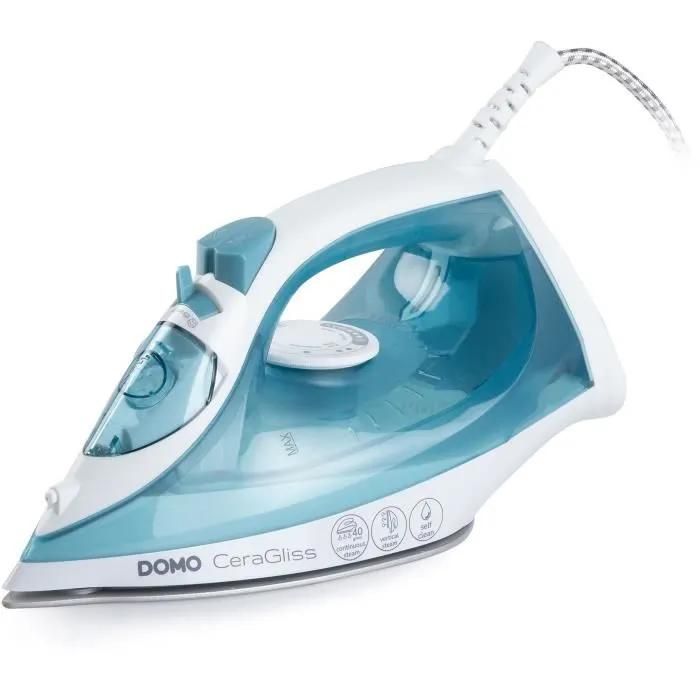 Fer à repasser vapeur DOMO DO7060S CeraGliss 40 gmin 320 ml / - vue 2