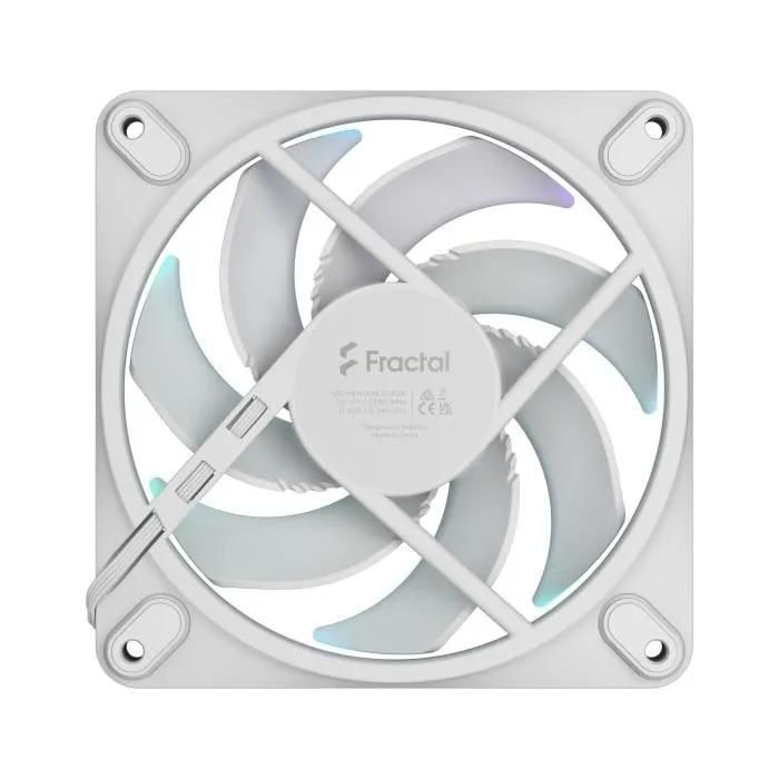 Ventilateur PC FRACTAL DESIGN Momentum 12 RGB FDB Anneau lumineux ARGB Gen 2 Contrôle PWM - vue 9
