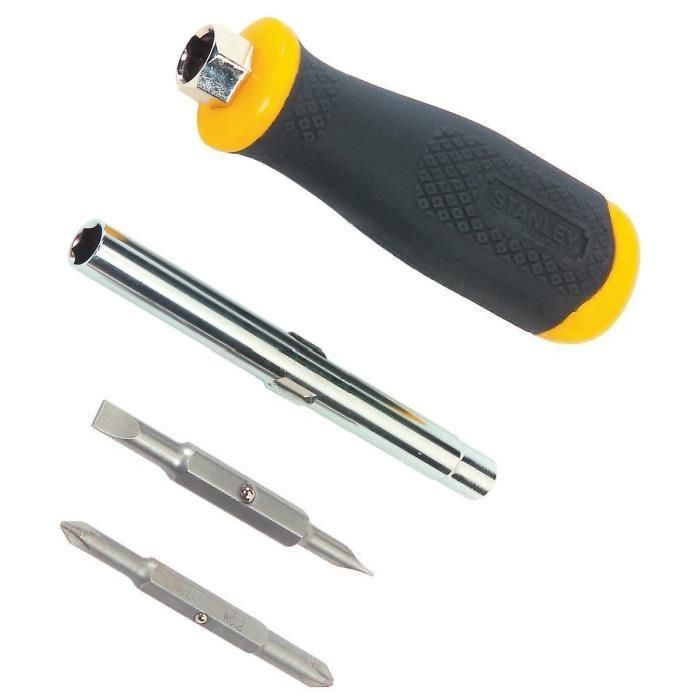 STANLEY Tournevis portes embouts