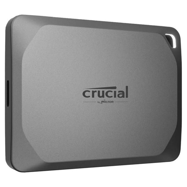 Crucial X9 Pro - SSD - chiffré - 2 To - externe (portable) - USB 3.2 Gen 2 (USB-C connecteur) - AES 256 bits