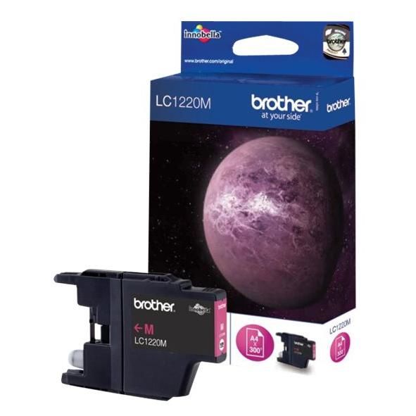 Brother LC1220M - Magenta - original - cartouche d'encre - pour Brother DCP-J525W, DCP-J725DW, DCP-J925DW, MFC-J625DW, MFC-J825DW; MyMio MFC-J825N