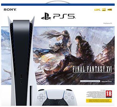 Pack Console Ps5 Standard + Final Fantasy Xvi Sony - vue 4