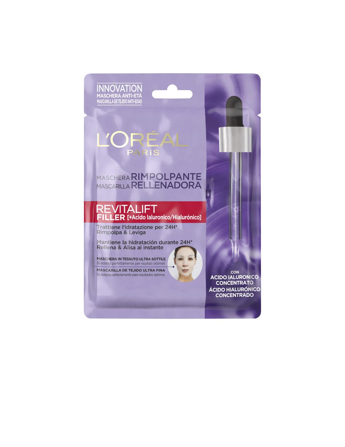 Revitalift Filler ácido hialurónico mascarilla rellenadora 30 gr - vue 3