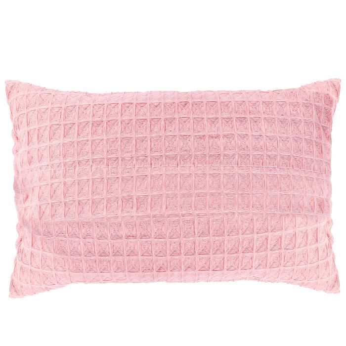 bouillotte bebe colique naissance un oreiller 17X11 cm - noyau de cerise bouillote bebe anti colique avec housse gaufre Rose