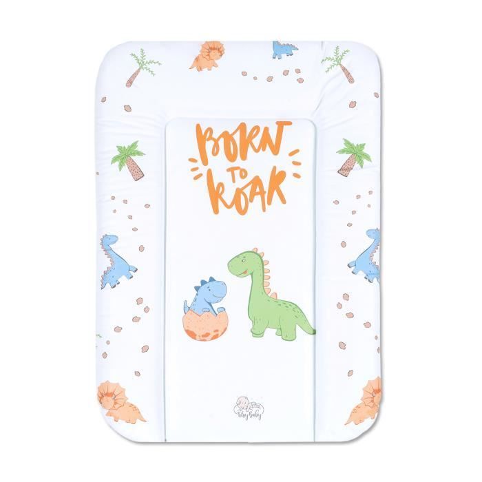  - Matelas À Langer Lavable 70 X 50 Cm - Totsy Baby - Motif Dinosaure