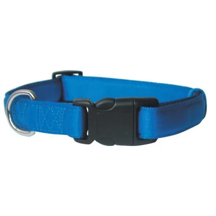 Meilleurs prix pour Collier - Cushion - 15mm - Bleu - Nylon - Pour Petit Chien