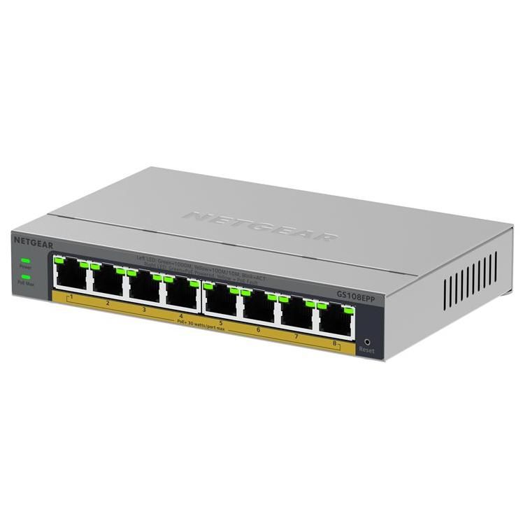 Netgear Easy Smart GS108EPP - vue 2