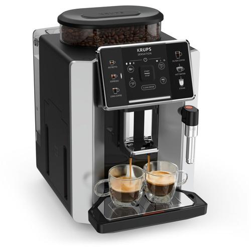 Expresso Broyeur Krups Ea910E10 Sensation Silver